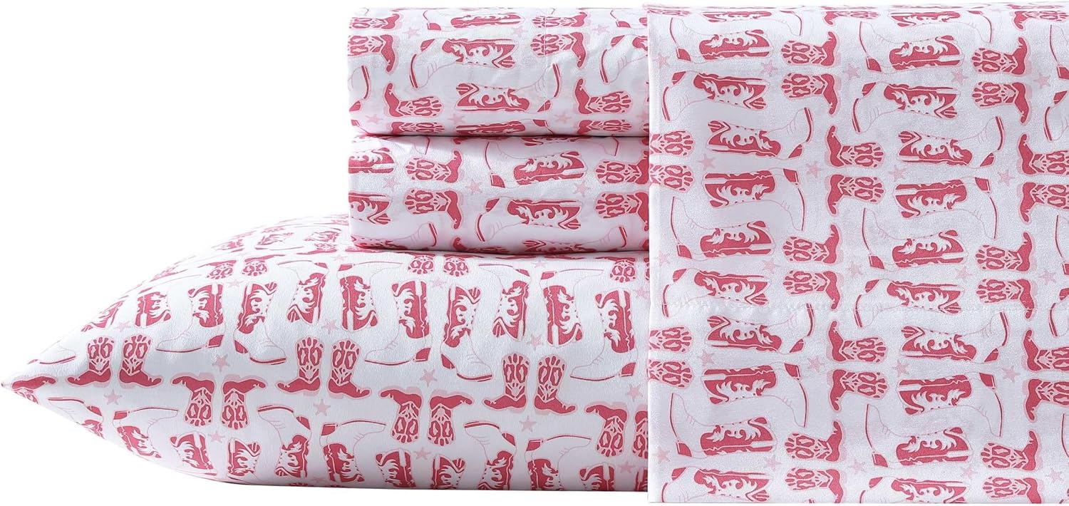 Wrangler Full Bed Sheets Set - Ultra-Soft Lightweight Bedding