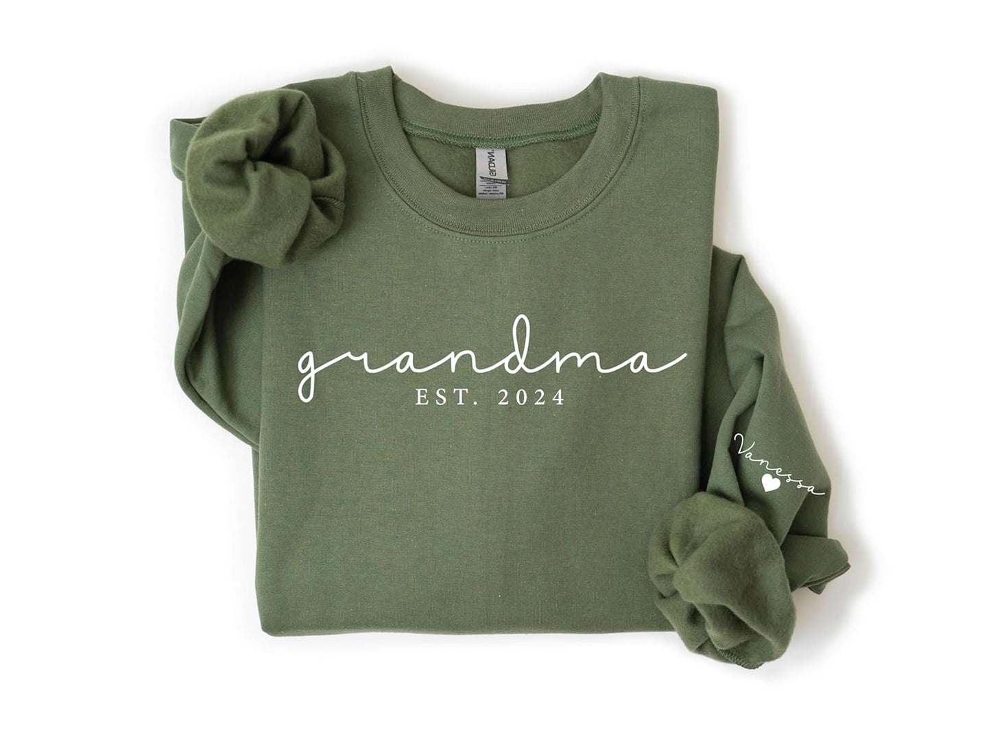 Personalized Grandma Sweatshirt | Custom Grandkids Names | Unique Gift