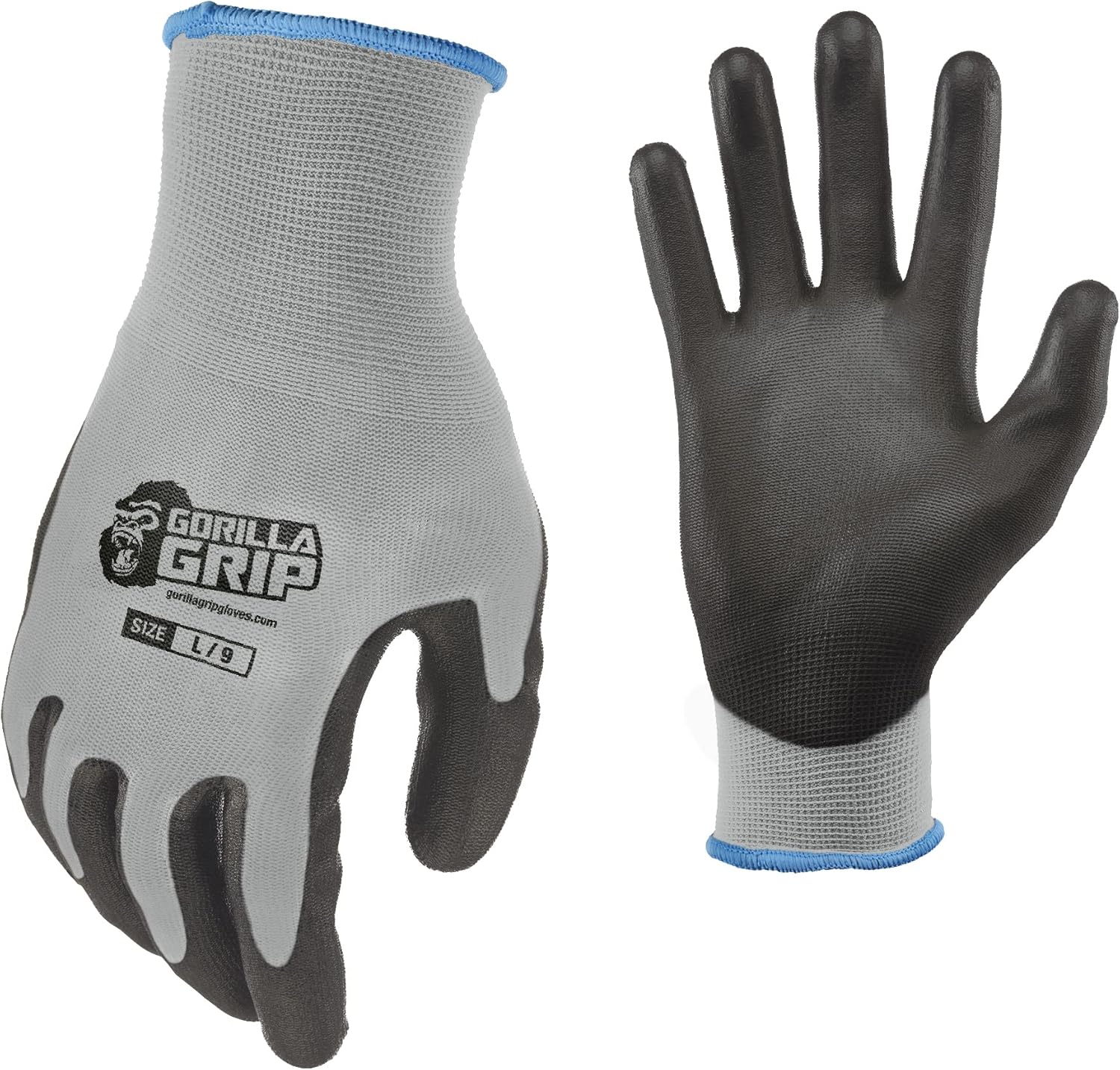 Slip-Resistant Work Gloves by GREASE MONKEY