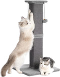 Large Cat Scratching Post 33in Sisal Scratcher - Stable for Big Cats