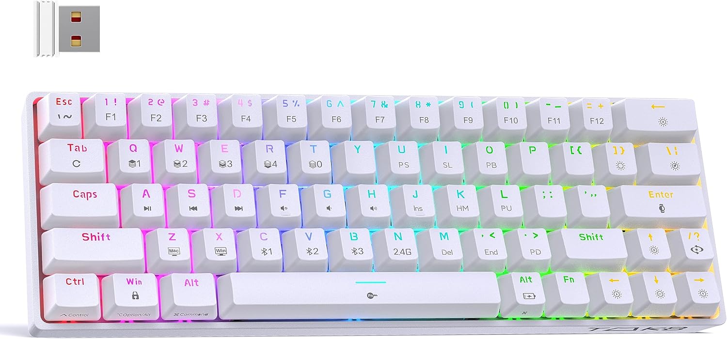DIERYA DK63 Compact Wireless Gaming Keyboard