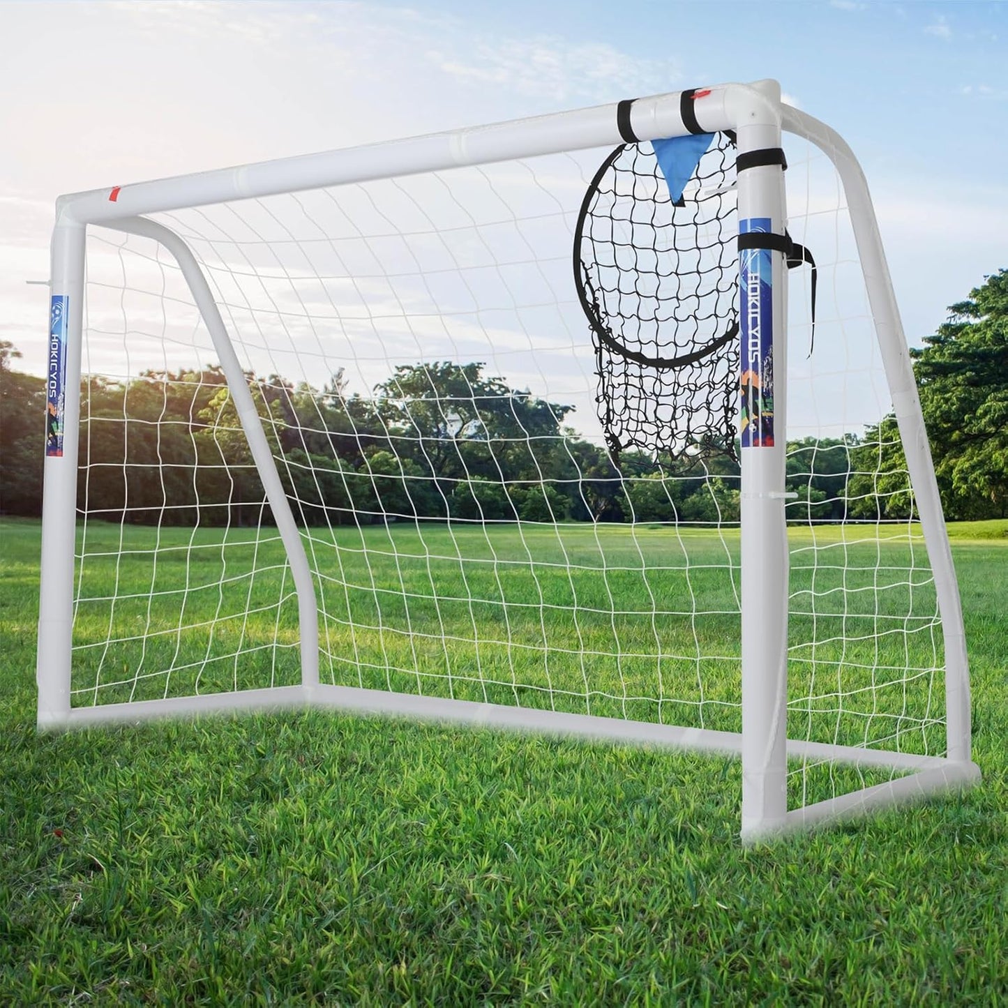 Durable Portable Soccer Goal for Backyard Practice and Training