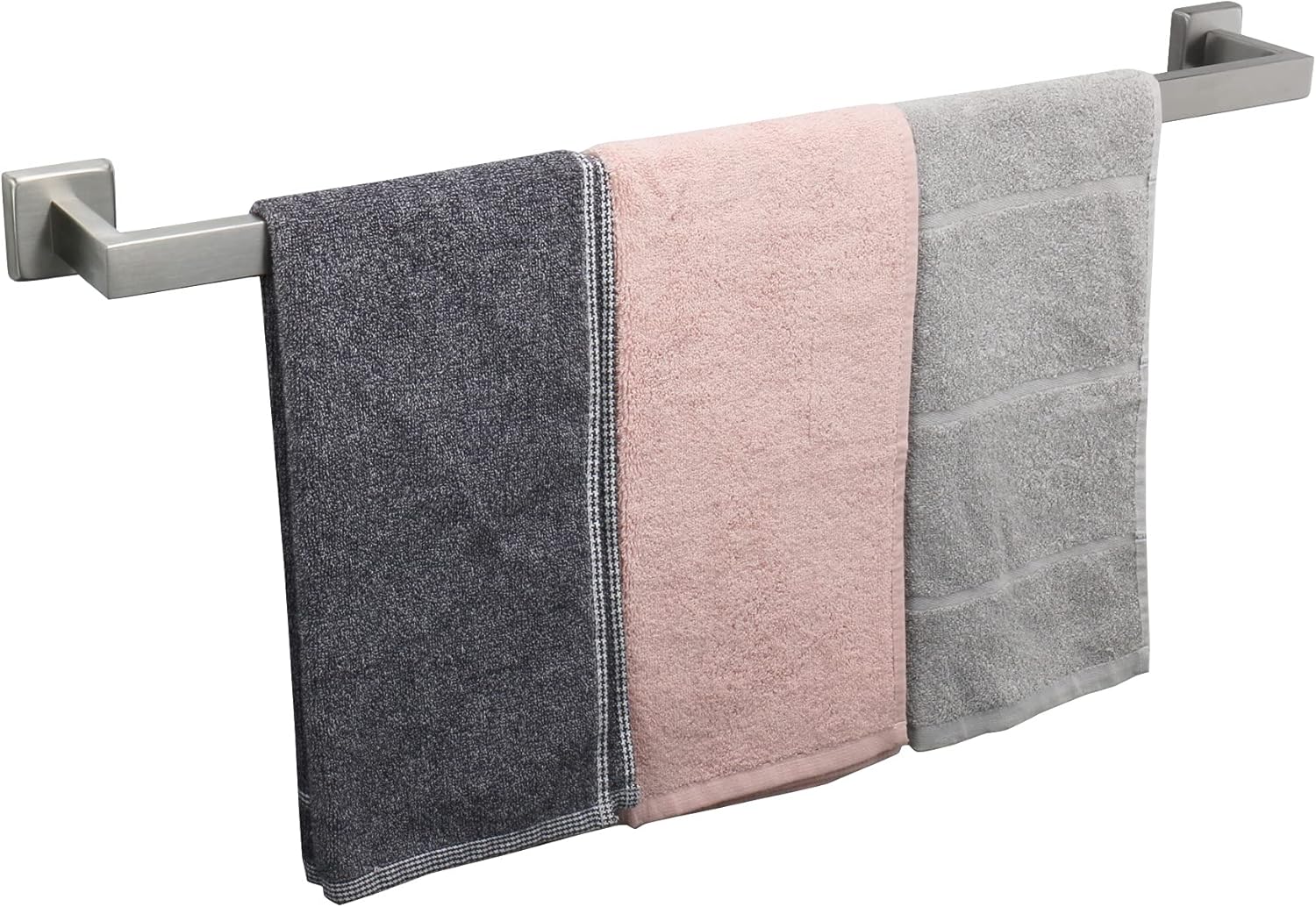 TocTen Bath Towel Rack - Heavy Duty Stainless Steel Towel Bar