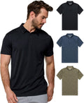 Performance Dri Fit Polo Shirts for Men - Quick Dry, UPF 30 Men's