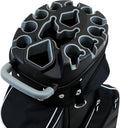 Izzo Vault Golf Cart Bag - Quiet-Lock 14 Way Club Divider