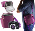 Navitech Purple Camera Carrying Case and Travel Bag - Protective Fit