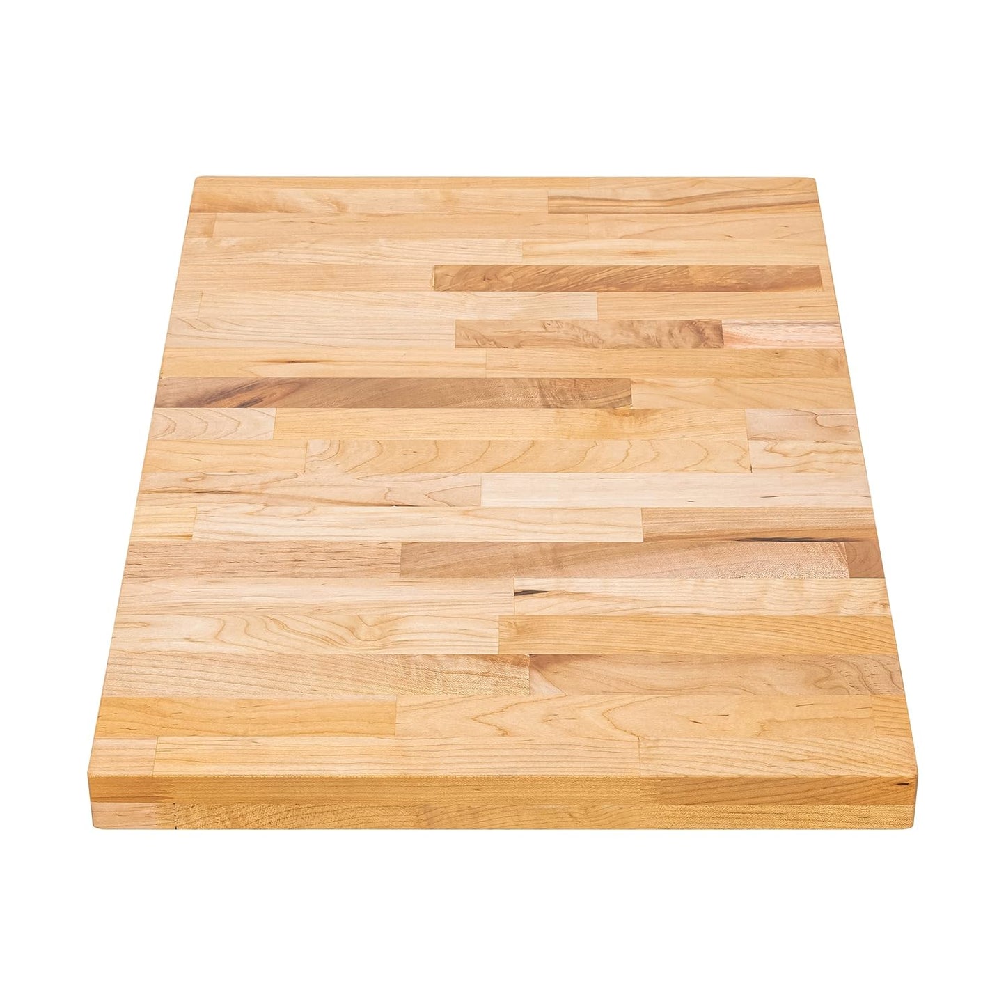 DuraSteel Solid Wood Table Top - Natural Maple Butcher Block