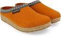 HAFLINGER GZ Felt Clogs Mules Shoes Unisex - Cozy, Supportive Comfort