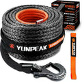 Synthetic Winch Rope Kit 1/2 in x 85 ft 32500LBS - Lightweight Durable