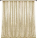 1010FT Champagne Sequin Backdrop Curtain - Sparkling Party Photo