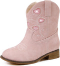 Girls Glitter Cowgirl Boots Toddler Cowboy Ankle Boot - Sparkle Heart