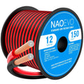 12 Gauge Wire 150FT 2-Conductor Red Black - Flexible Low Voltage