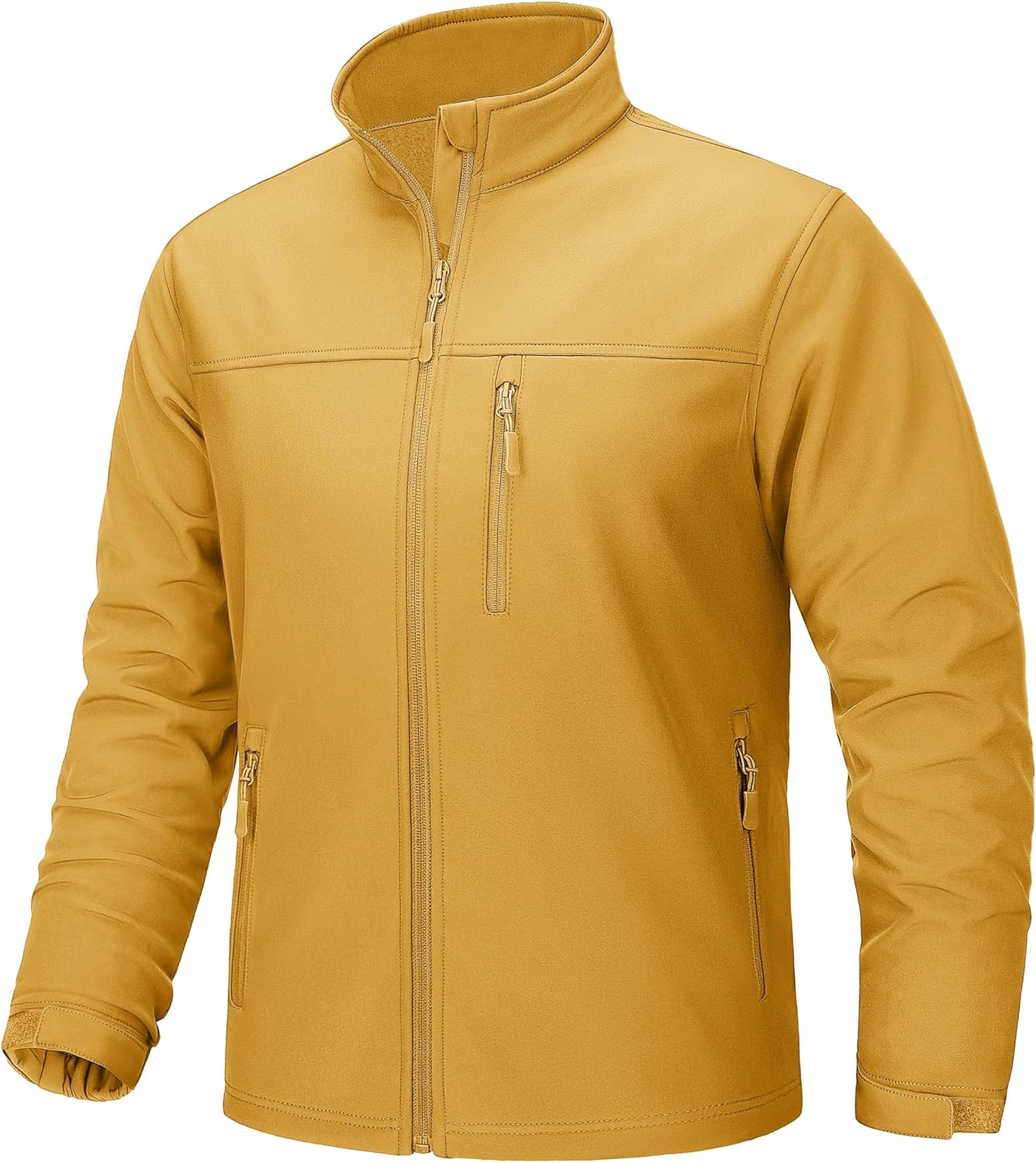 TACVASEN Men's Lightweight Softshell Jacket for All Seasons