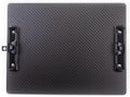 Carbon Fiber 2-Clip Clipboard with Pen Holder - Lightweight Rugged