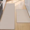Color&Geometry Anti Fatigue Kitchen Mat Set 17x29 + 17x59 - Standing