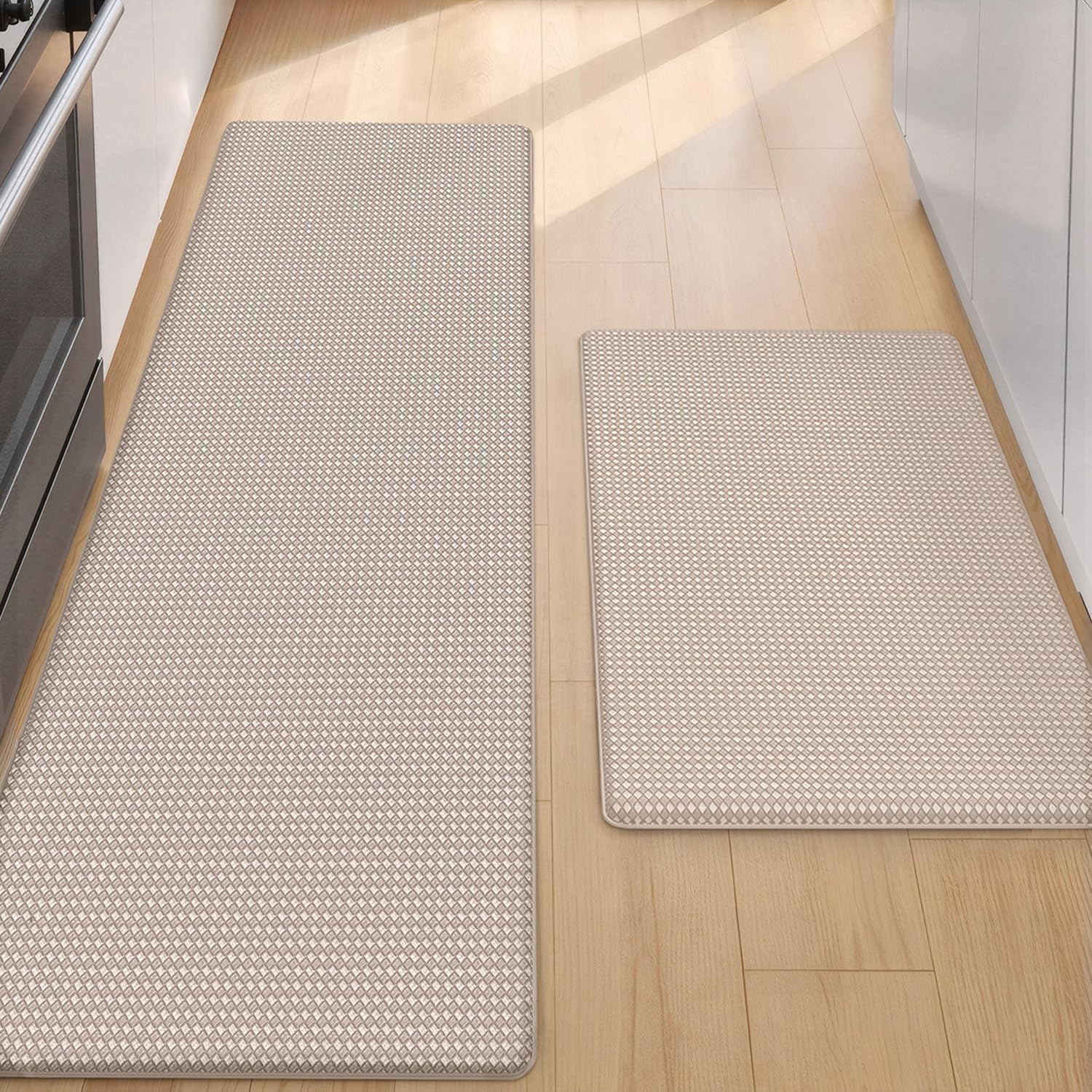 Color&Geometry Anti Fatigue Cushion Kitchen Mat Set for Comfort