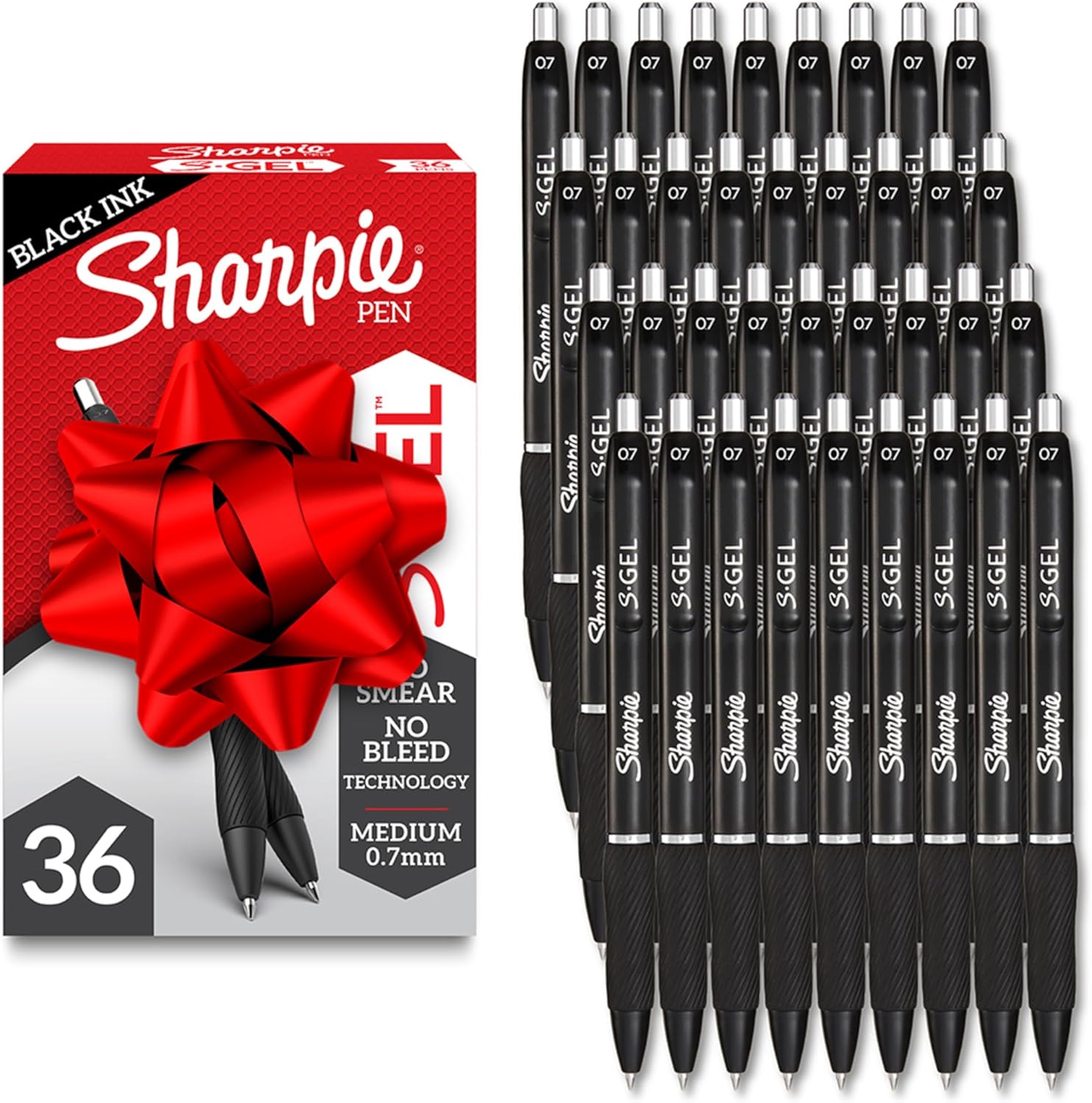 Sharpie S-Gel Gel Pens for Journaling and Writing - 36 Count