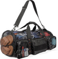 Fitdom 90L Large Mesh Duffle Bag for Scuba Dive or Snorkel Gear