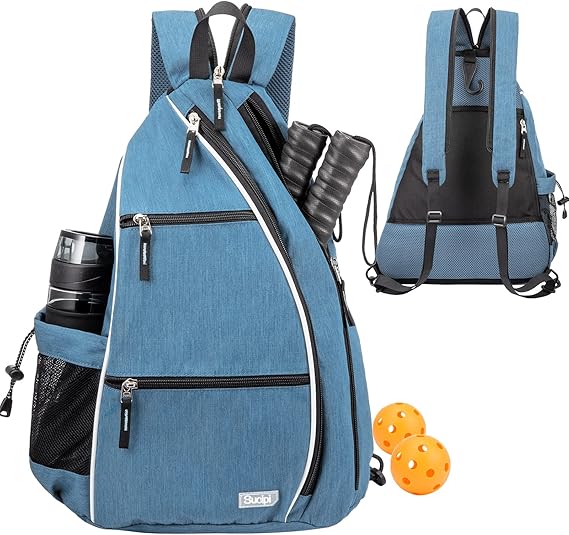 Sucipi Pickleball Bag for Men and Women - Reversible Paddle Backpack