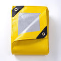GUARD SHIELD Yellow/Silver Tarp 16x20 ft Heavy Duty Waterproof