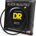 DR Black Beauties Bass 5 Strings 45-130 - Coated Tone & Longevity