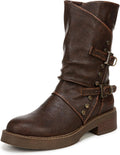 Blowfish Malibu Venice Studded Moto Boot - Mid Calf Edge