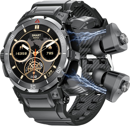 Bluetooth Calling Military Smartwatch - Make Calls on the Go!