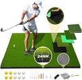 Pro Thickened Golf Mat Set 5x4ft - Premium Indoor/Outdoor Practice