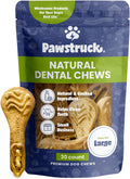 Natural Dental Chews for Medium Large Dogs & Puppies - Vet Recommended