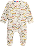 Magnetic Me Boys Modal Magnetic Baby Footie Pajamas - Silky Soft on