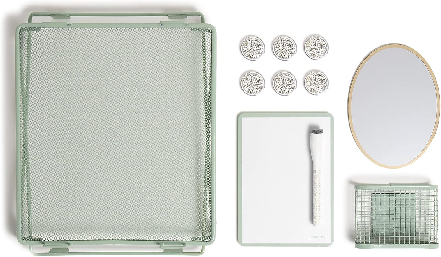 U Brands Urban Garden Locker Accessory Kit for Stylish Organization