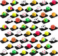 Wrist Return Ball 1.85in Rubber Sport Balls - Pack of 50 for Parties