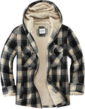 Women's Full Zip Fleece Flannel Jacket Plaid Sherpa Lined Jacket Shirt
