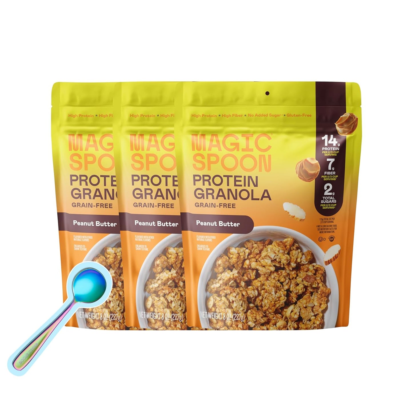 Magic Spoon Protein Granola - Healthy Low Sugar Breakfast Snack
