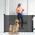 Retractable Baby Gate for Stairs 34in Tall Expands to 71in - Space