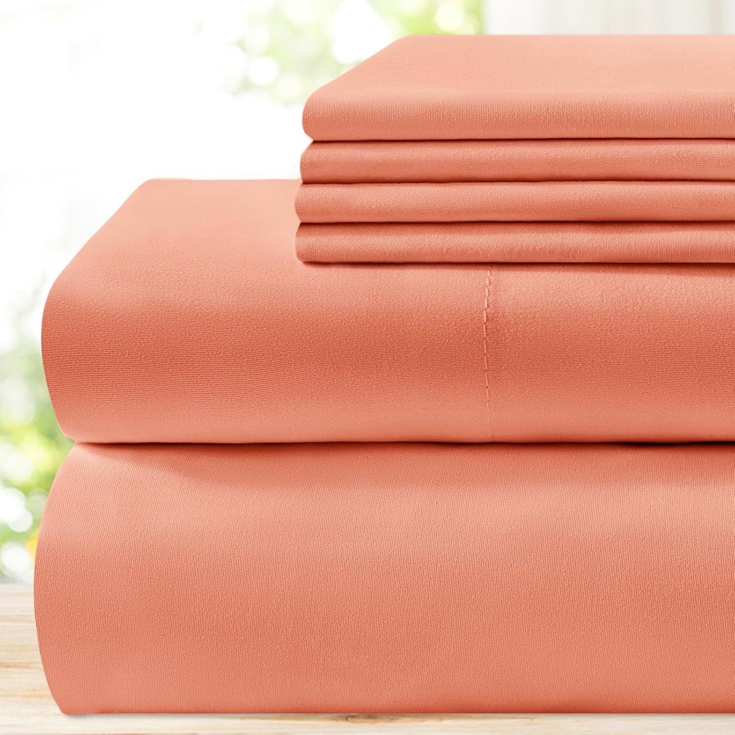 BYSURE 6 Pieces King Bed Sheets Set - Super Soft Microfiber