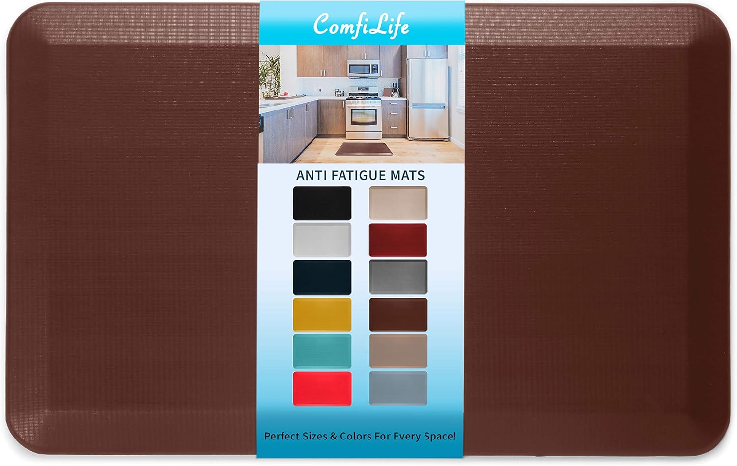 ComfiLife Anti Fatigue Floor Mat for Kitchen and Office Use