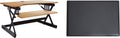Rocelco 32in Height Adjustable Standing Desk Converter Bundle