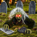 Animated Zombie Groundbreaker Halloween Decor for Spooky Yards