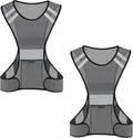 Reflective Running Vest - High Visibility Safety Gear with Pocket