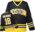 Happy Gilmore 18 Adam Sandler 1996 Black Ice Hockey Jersey Men - Retro