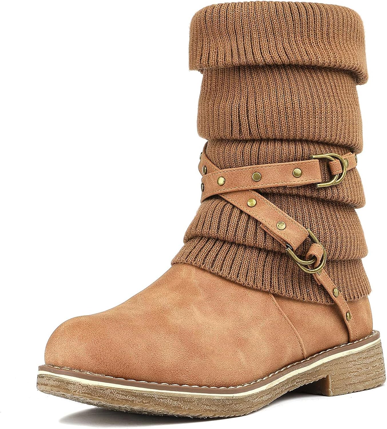 DREAM PAIRS Women's Mid Calf Fashion Winter Snow Boots Review