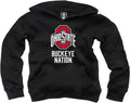 Wes and Willy Youth Boys College Team Slogan Pullover Hoodie - Organic