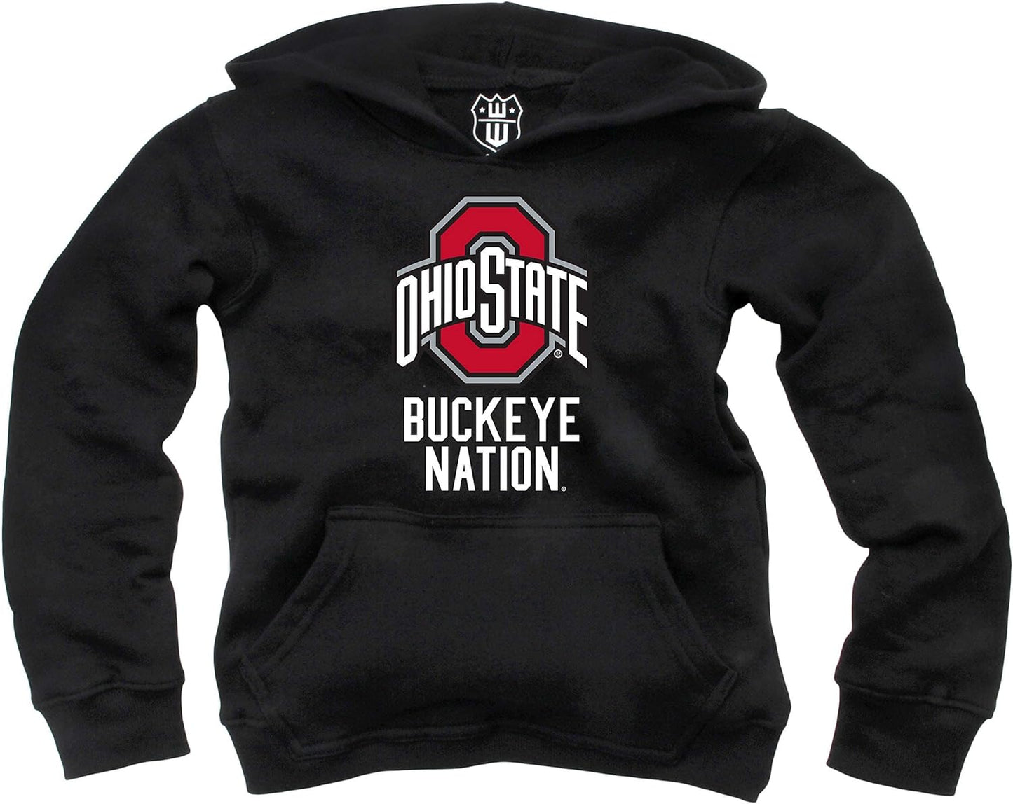 Wes and Willy Youth Boys College Team Slogan Pullover Hoodie