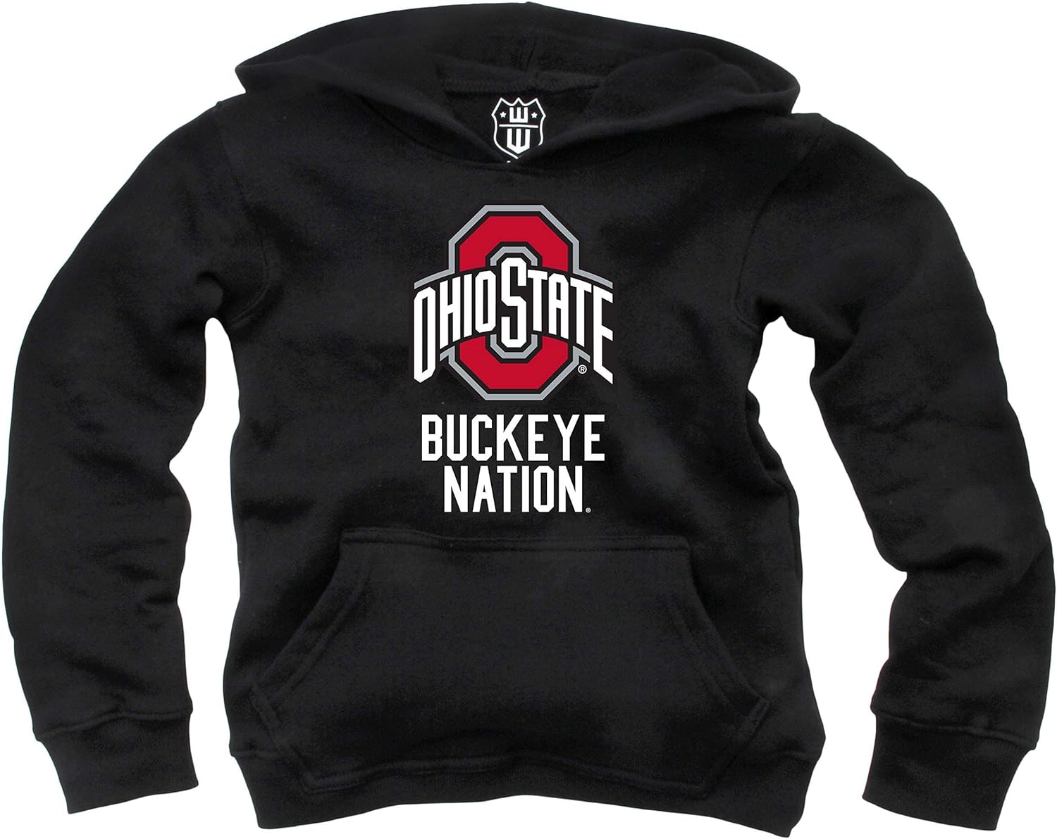 Wes and Willy Youth Boys College Team Slogan Pullover Hoodie