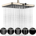 13ft Rain Shower Head with 5 Spray Modes - High Pressure Shower