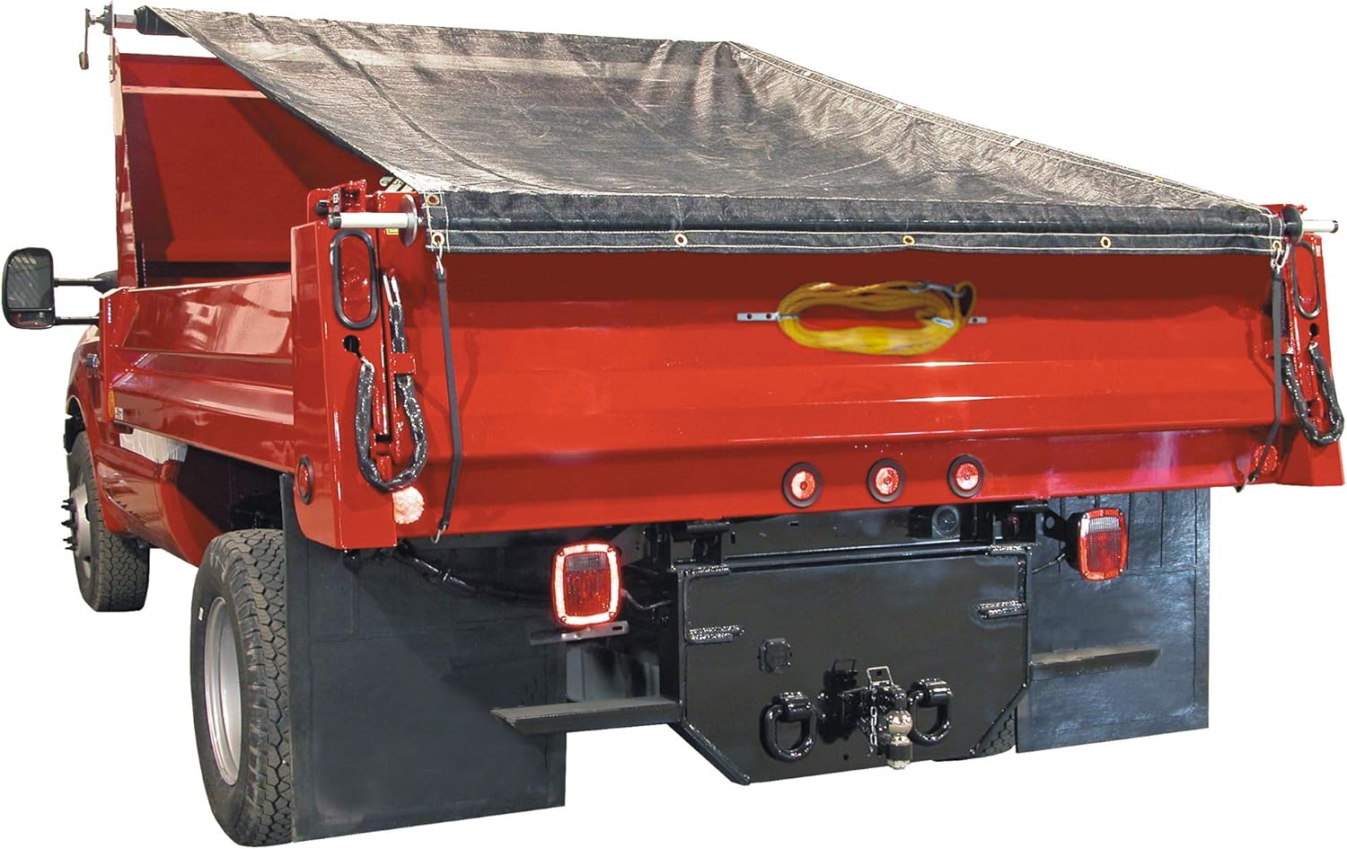 Durable 7 x 20 ft Dump Tarp Kit for Dump Trailers and Bodies