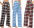 Women's Comfy Pajama Pants Long Wide Leg Palazzo - Soft Floral Fit