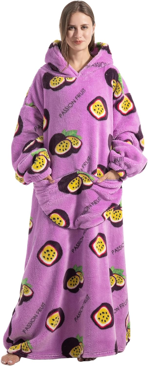 Wearable Blanket Hoodie for Men and Women - Cozy and Stylish
