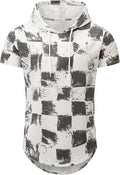 KLIEGOU Men's Hipster Hip Hop Hoodie Graphic Print T-Shirt Review